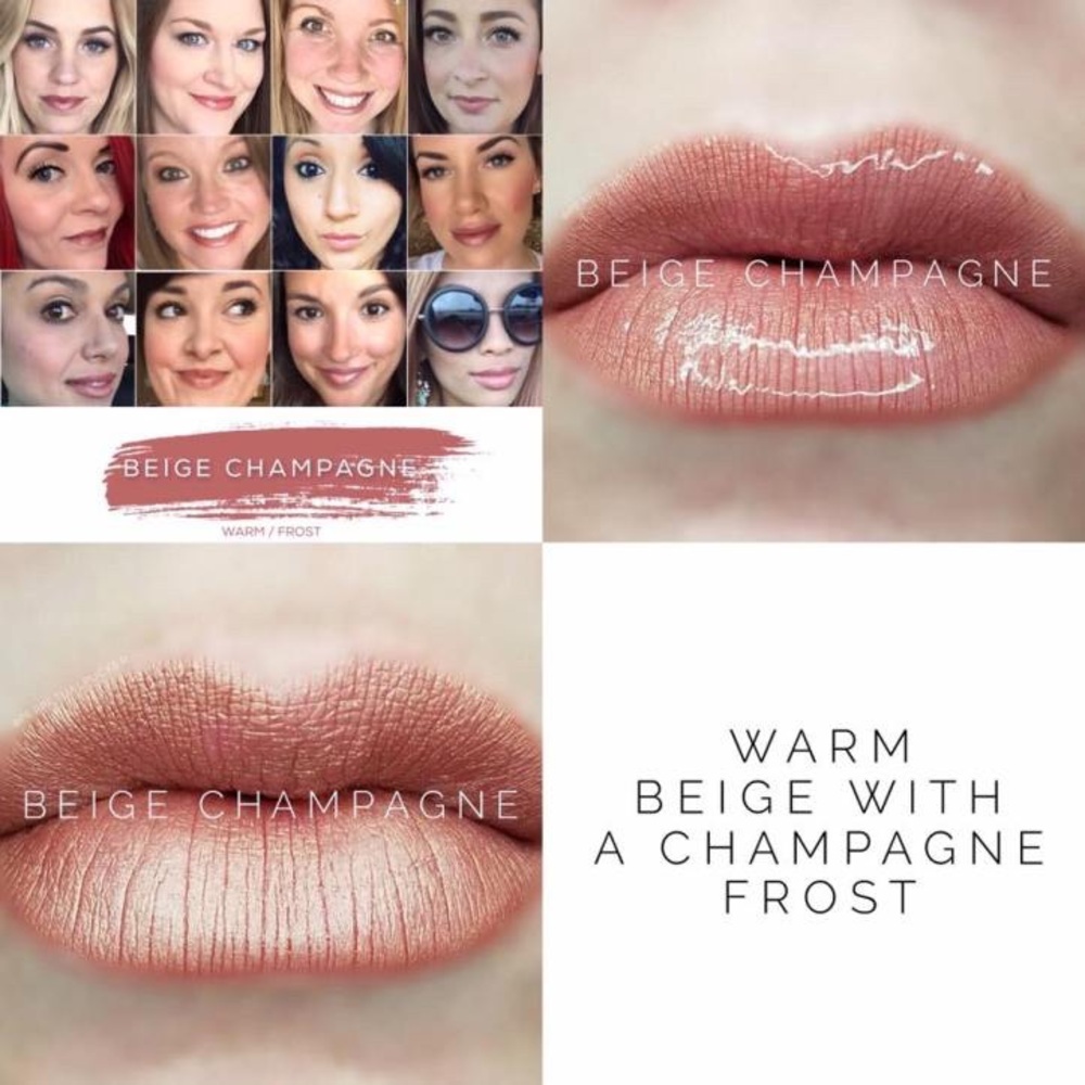 Beige champagne lipsense